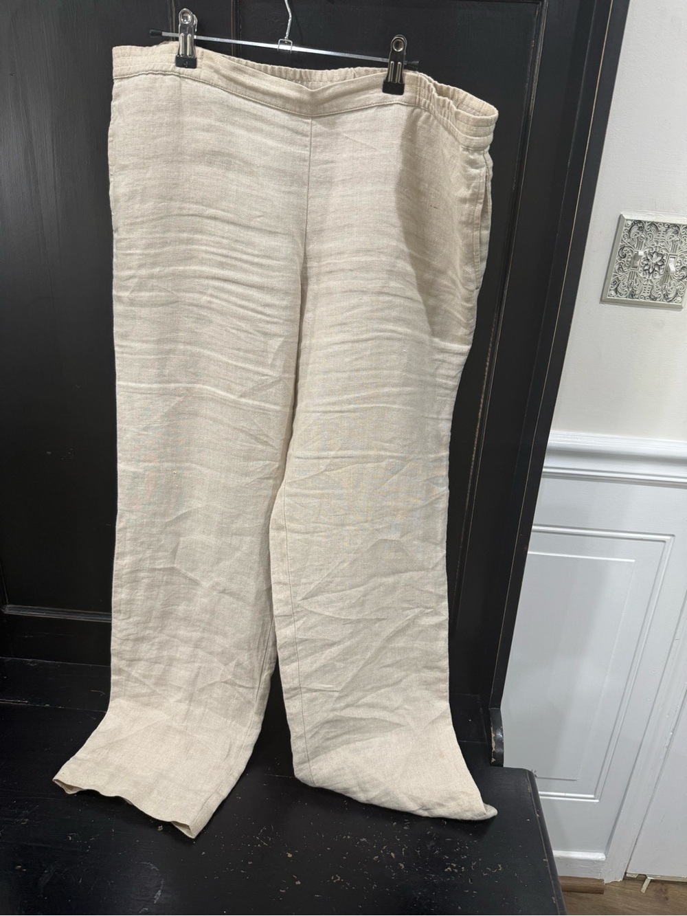 J. Jill 100% Linen Wide leg Pants